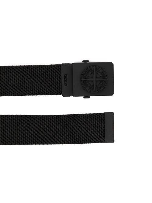 Cintura bambino Stone Island nera STONE ISLAND KIDS | 9300001S0061V0029